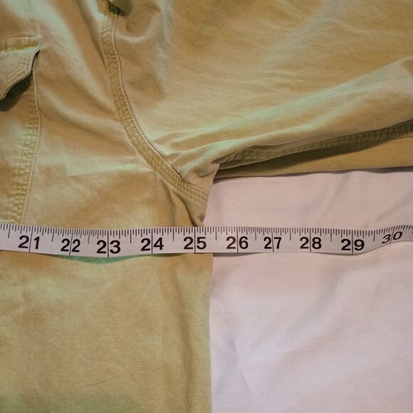 Men's Magellan Sportswear L/S Button Up. XL Brushed Cotton Celery Green Outdoors - Picture 6 of 8